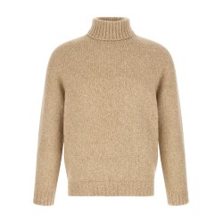 Raglan sleeves turtleneck sweater