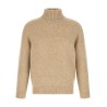 Raglan sleeves turtleneck sweater