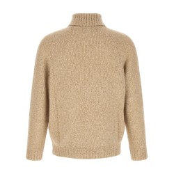 Raglan sleeves turtleneck sweater