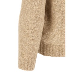 Raglan sleeves turtleneck sweater