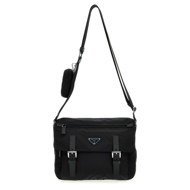 Re-nylon crossbody bag