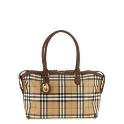 Small Check shopping bag