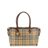 Small Check shopping bag