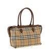 Small Check shopping bag
