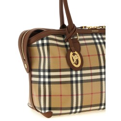 Small Check shopping bag