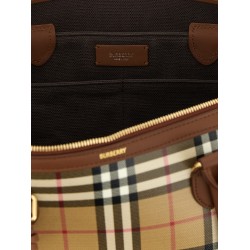 Small Check shopping bag