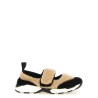 Mary Jane fur sneakers