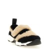 Mary Jane fur sneakers