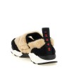 Mary Jane fur sneakers