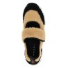 Mary Jane fur sneakers