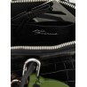 'Croc Leather Mini Toast' handbag