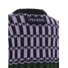 Sweater with geometric pattern