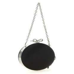 Clutch satin Oval