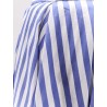 Iris striped cotton skirt