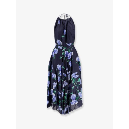 Plumeria ramie dress