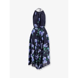 Plumeria ramie dress