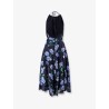 Plumeria ramie dress