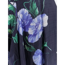 Plumeria ramie dress