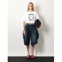 Cotton Bermuda shorts