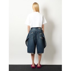 Cotton Bermuda shorts