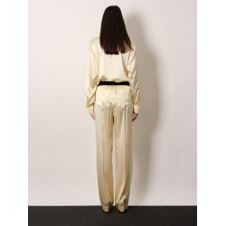 Pyjamas stretch satin trousers