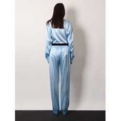 Pyjamas stretch satin trousers