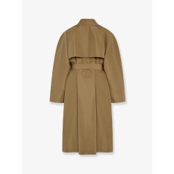 Amapola ultrafine silk trench coat