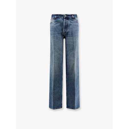 Blue denim jeans