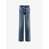 Blue denim jeans