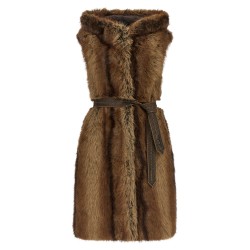 'Galearis' faux fur vest