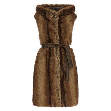 'Galearis' faux fur vest