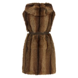 'Galearis' faux fur vest