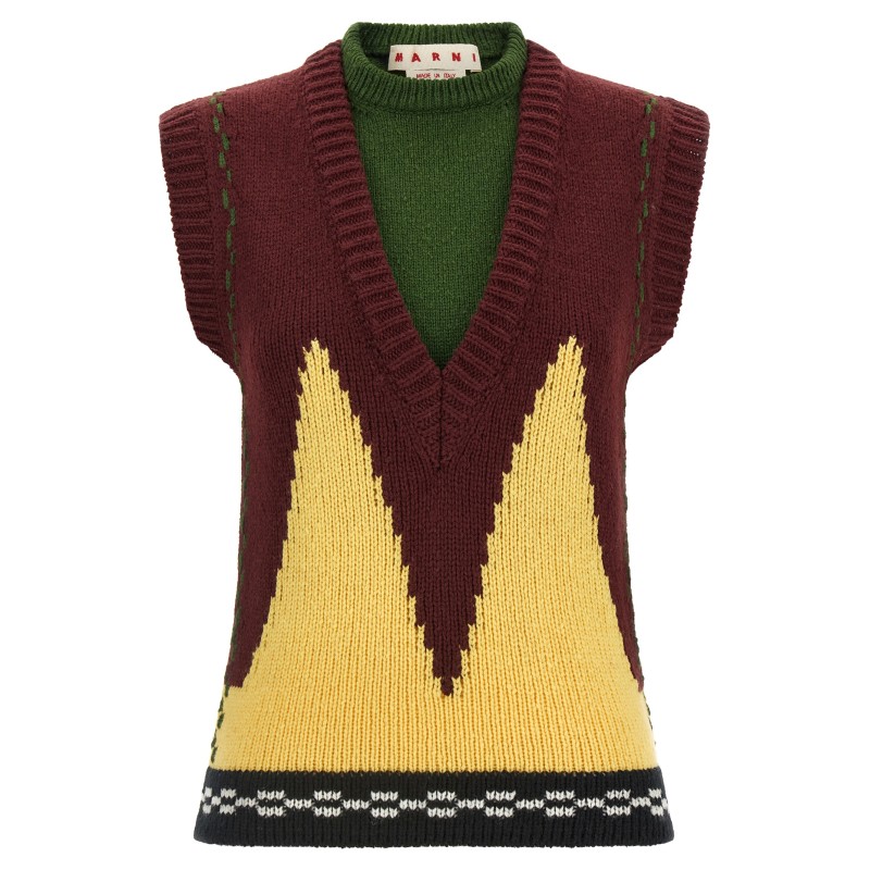 Knit vest