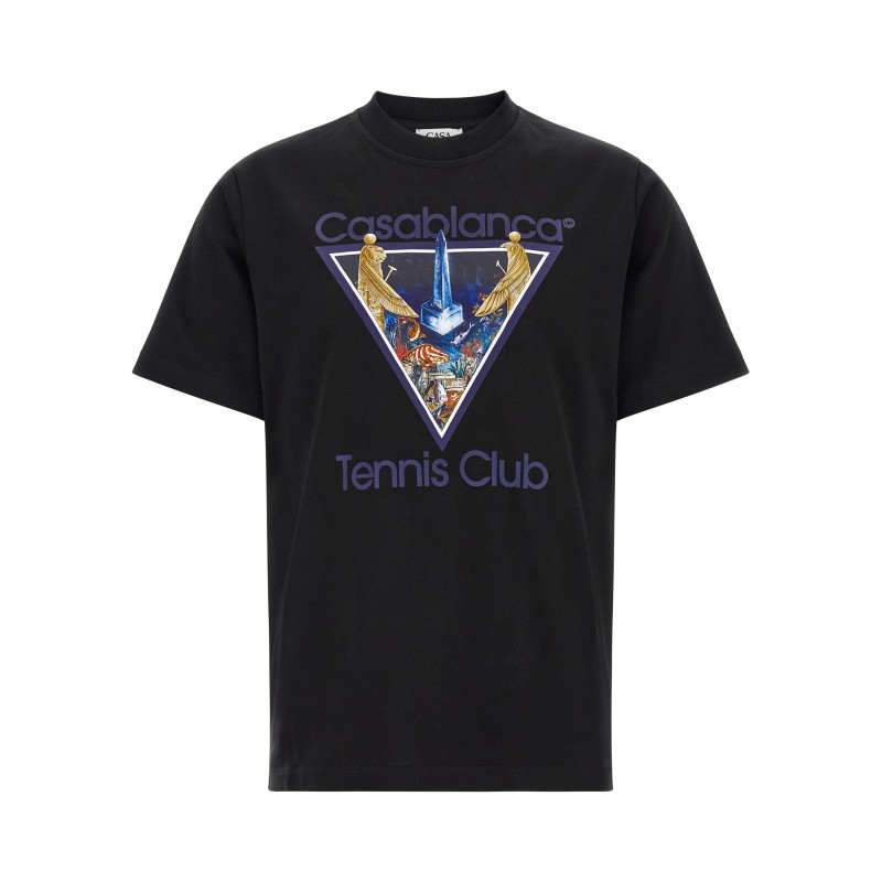 'Monde Perdu Tennis Club Icon' print T-shirt