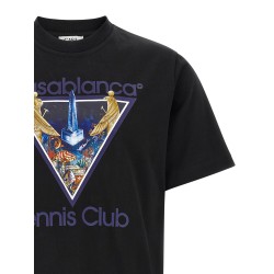 'Monde Perdu Tennis Club Icon' print T-shirt