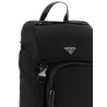 Re-nylon logo backpack