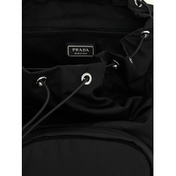 Re-nylon logo backpack