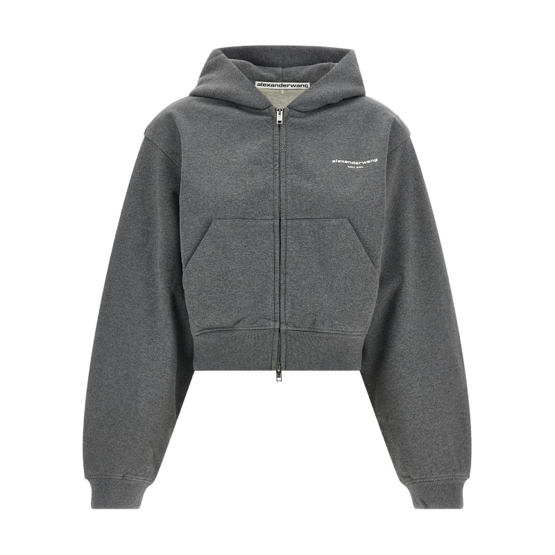 'Zip-Up Hoodie' sweatshirt