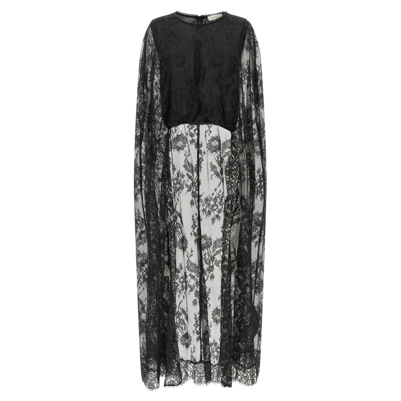 'Valiant Lace caped Top' top