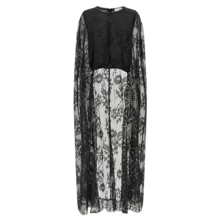 'Valiant Lace caped Top' top