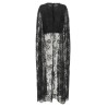 'Valiant Lace caped Top' top