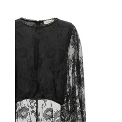 'Valiant Lace caped Top' top