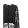 'Valiant Lace caped Top' top