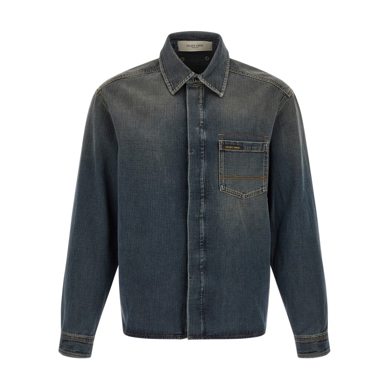 'Journey Roger' denim shirt