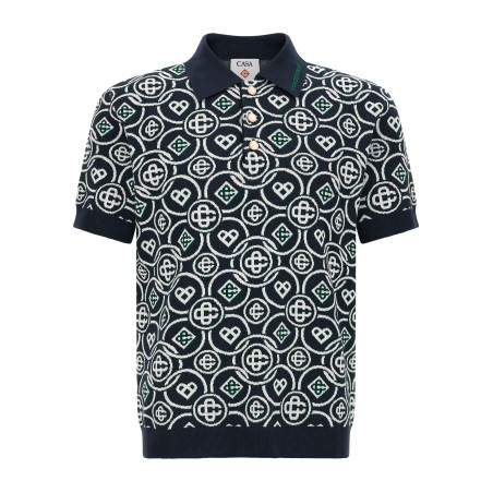 'Monogram' polo shirt