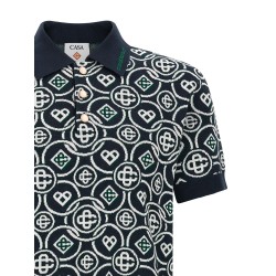 'Monogram' polo shirt