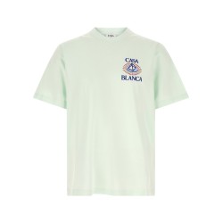 Flocked 'Celestial Pyramid' print T-shirt