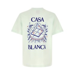 Flocked 'Celestial Pyramid' print T-shirt