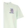 Flocked 'Celestial Pyramid' print T-shirt
