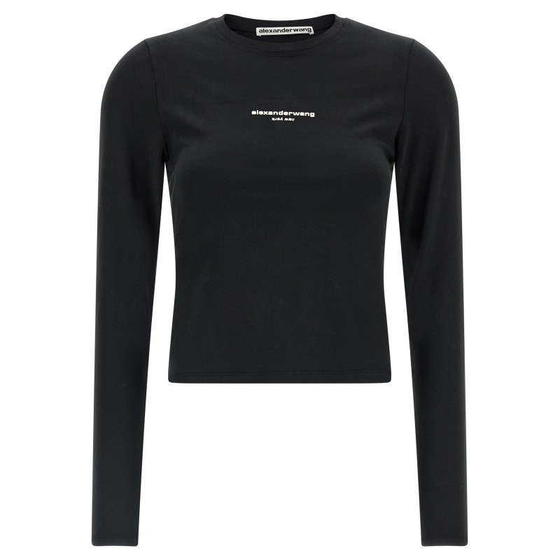 'LS Tee W/Logo print' T-shirt